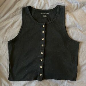 American Eagle Black Tank Top size Small